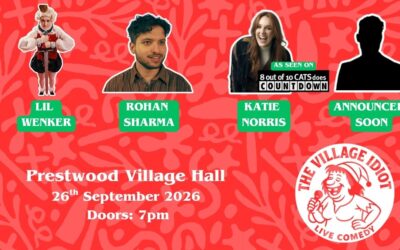 Comedy Night at Prestwood Village Hall